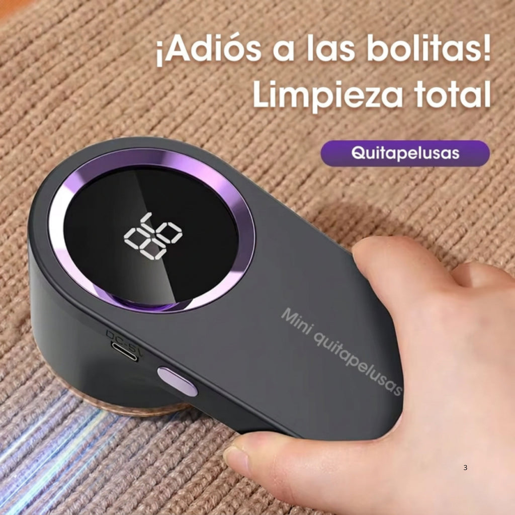 Eliminador de pelusas electrico