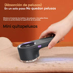 Eliminador de pelusas electrico